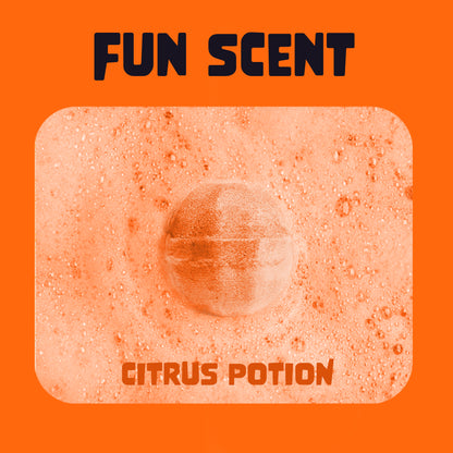 1 Pumpkin Halloween Bubble Bath Bomb