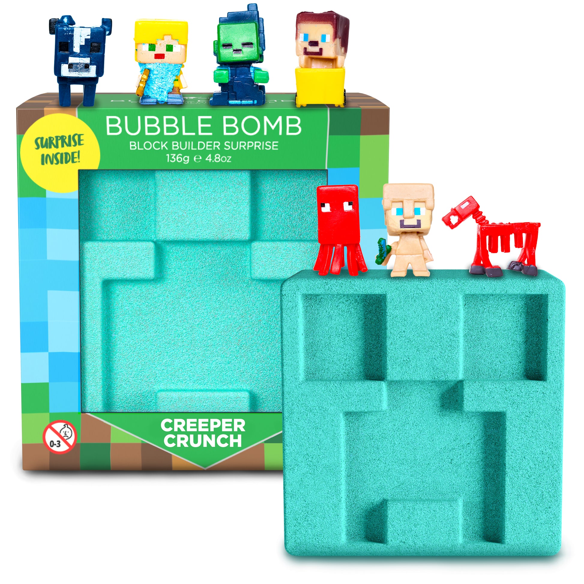 Block Builder Surprise Bath Bomb - Two Sisters Spa