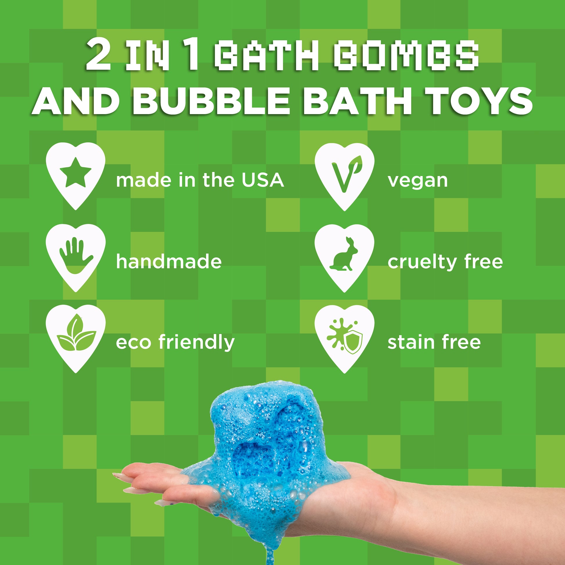 Block Builder Surprise Bath Bomb - Two Sisters Spa
