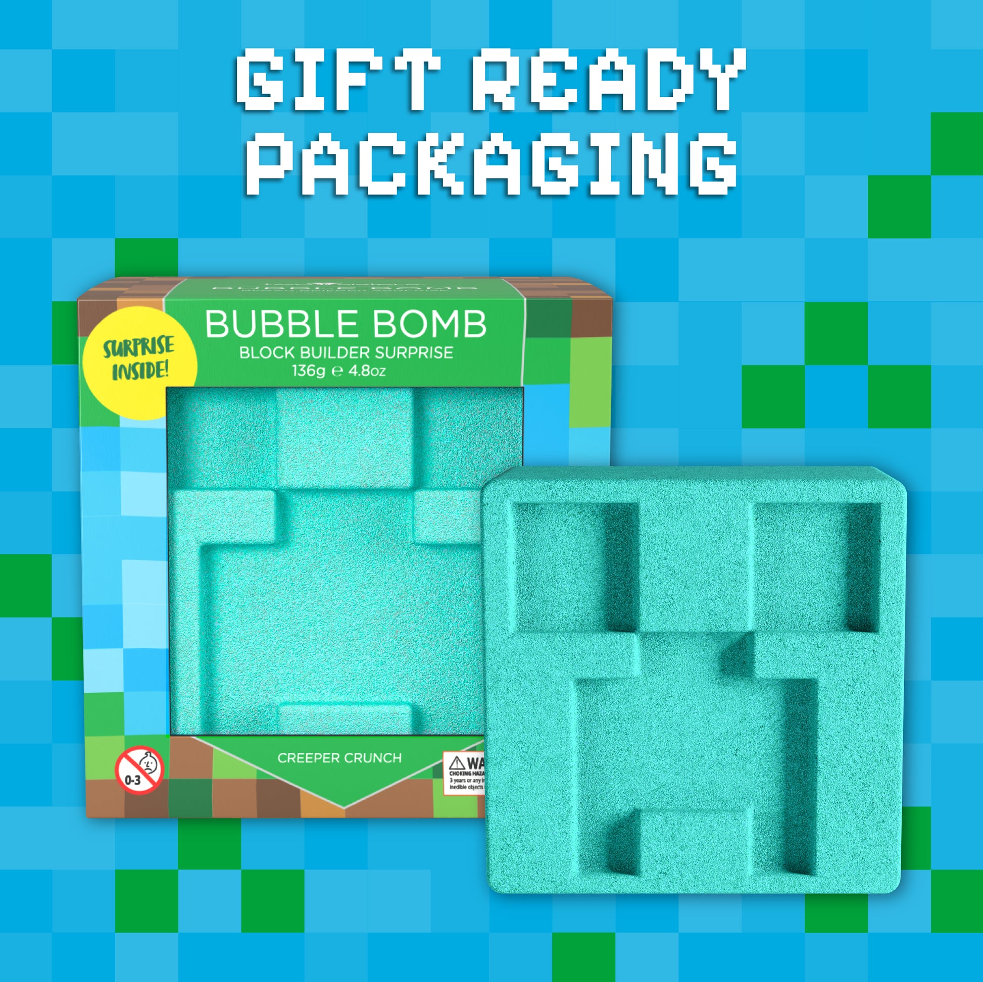 Block Builder Surprise Bath Bomb - Two Sisters Spa