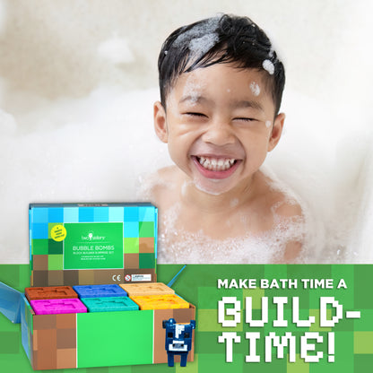 Block Builder Surprise Bath Bombs (6 Pack) - Two Sisters Spa