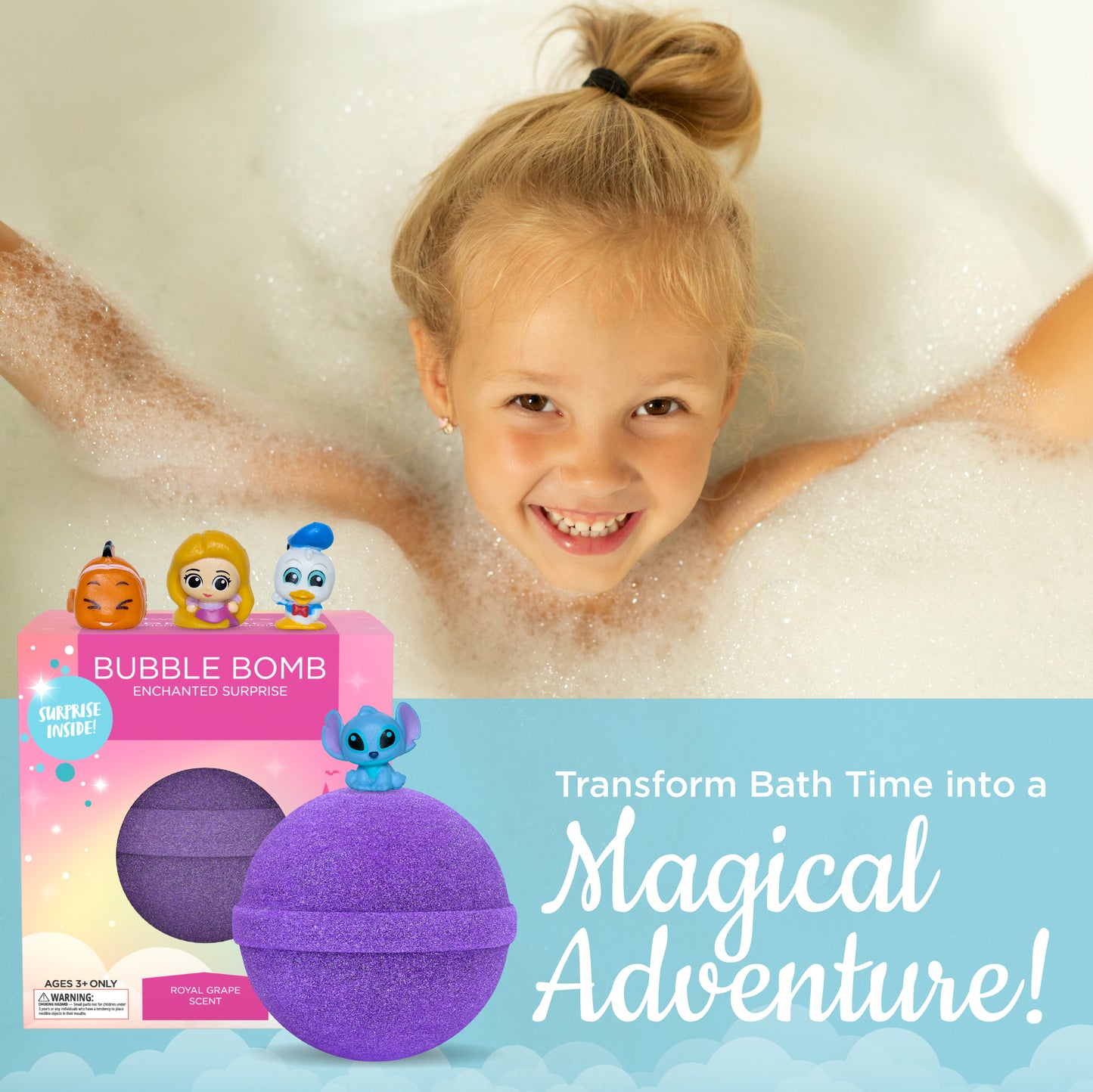 Enchanted Surprise Bath Bomb - Two Sisters Spa