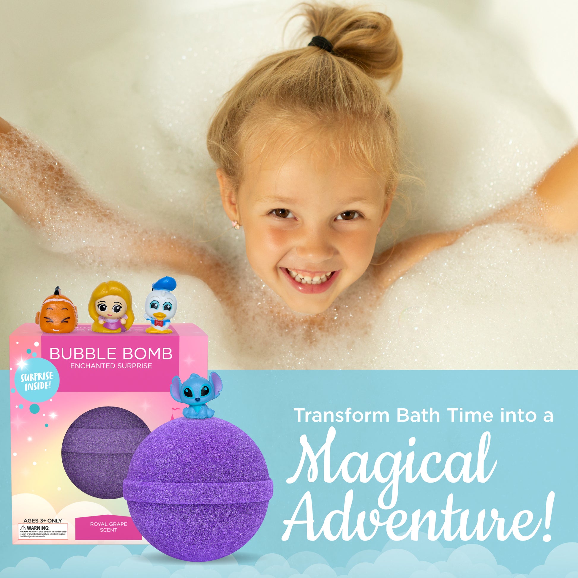 Enchanted Surprise Bath Bomb - Two Sisters Spa