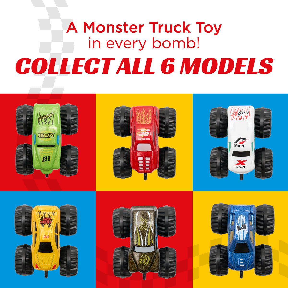 Monster Truck Surprise Bath Bombs - Two Sisters Spa