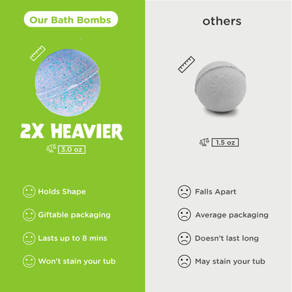 Slime Bath Bombs (6 Pack) - Two Sisters Spa