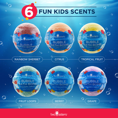 Sea Animal Surprise Bath Bombs (6 Pack) - Two Sisters Spa