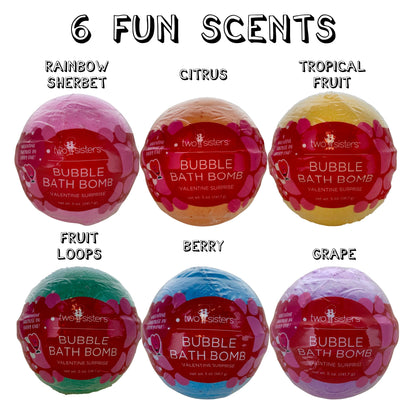 Valentine Surprise Bath Bombs (6 Pack) - Two Sisters Spa