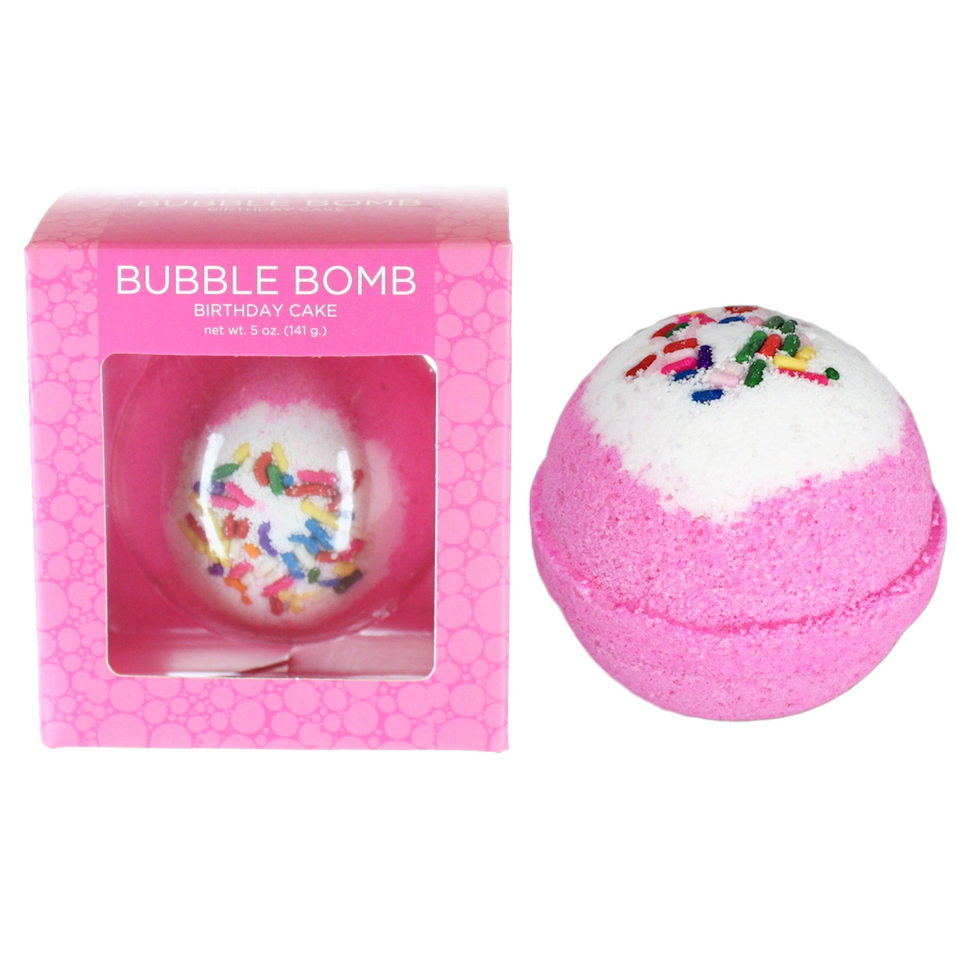 Birthday Cake Bubble Bath Bomb - Two Sisters Spa