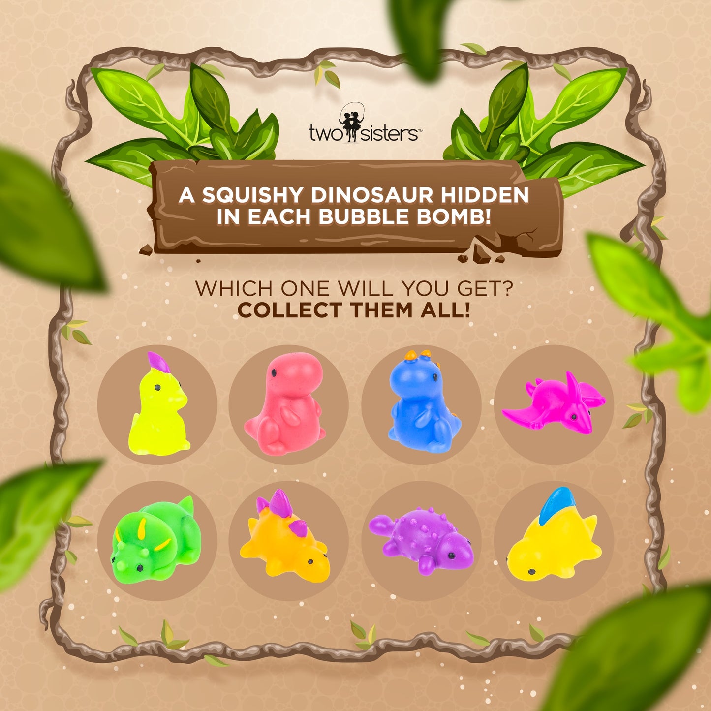 Prehistoric Dinosaur Surprise Bubble Bath Bomb