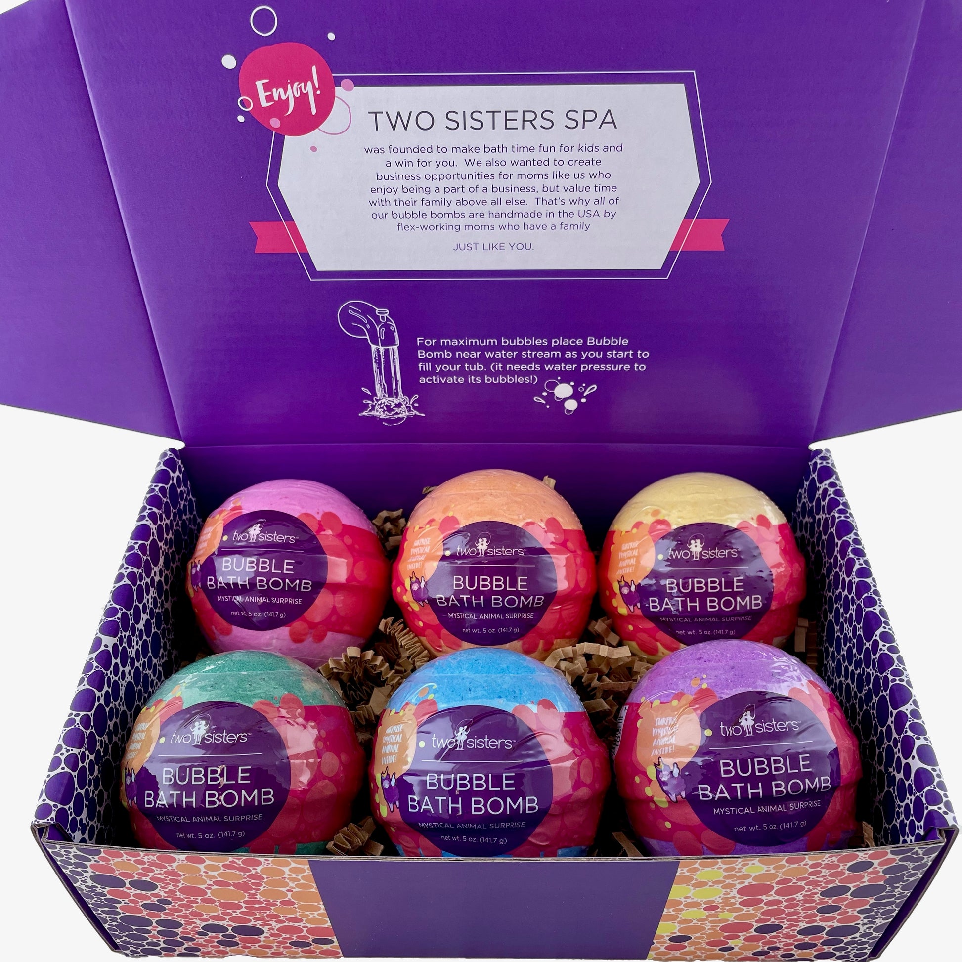 Mystical Animal Surprise Bath Bombs (6 Pack) - Two Sisters Spa