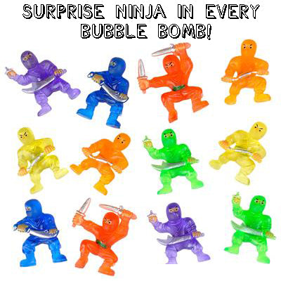 Ninja Surprise Bath Bombs (6 Pack) - Two Sisters Spa
